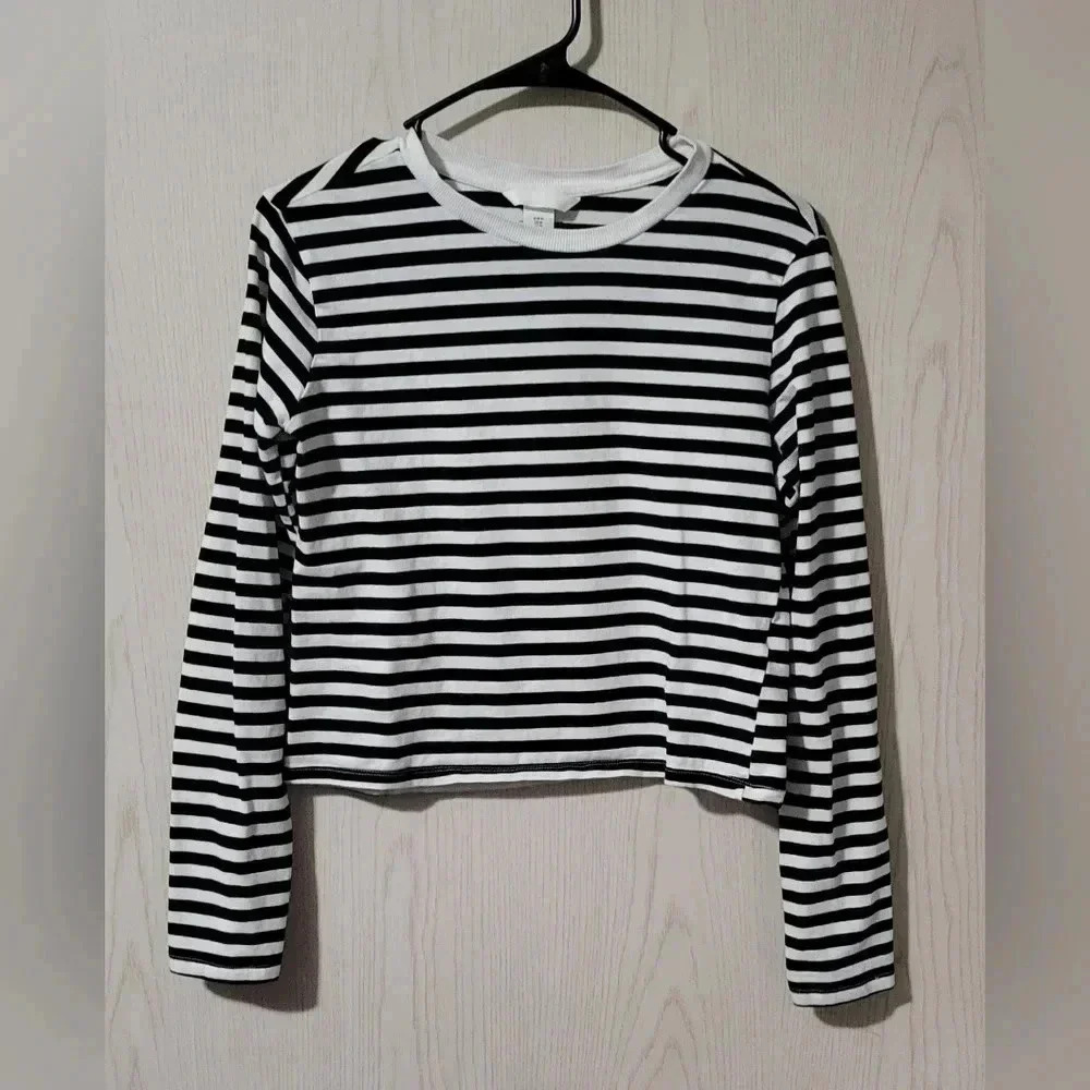H&M stripped long sleeve